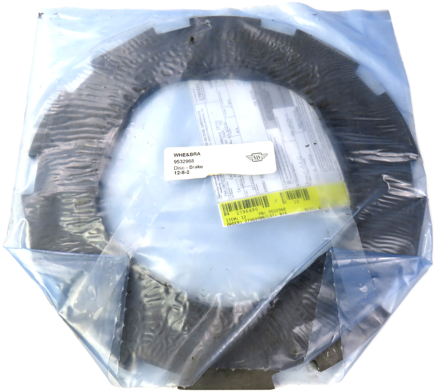 Cessna 9532968 DISC BRAKE     New