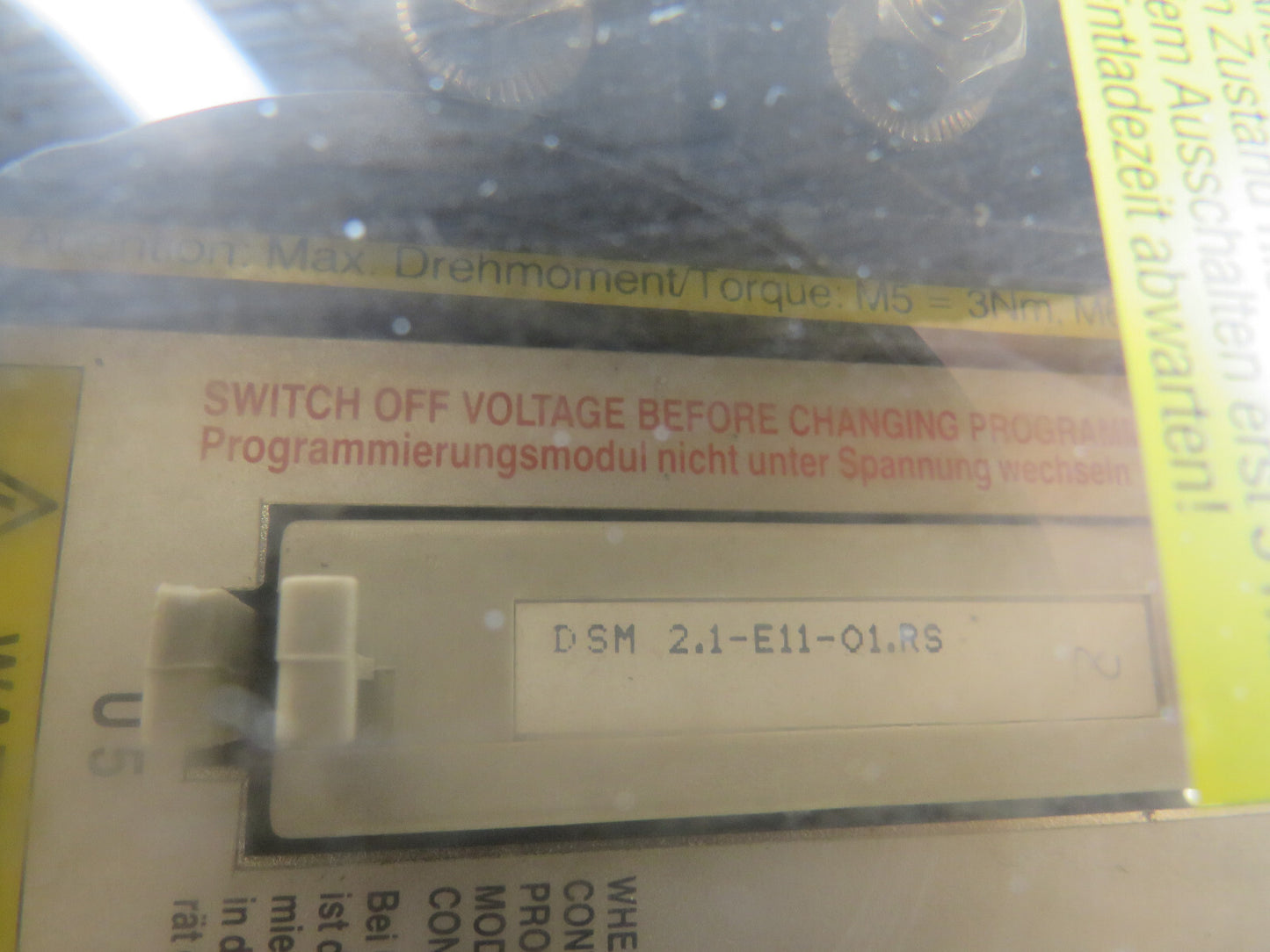 REXROTH INDRAMAT DDS 2.1-W050-D DAE 1,1 DIGITAL AC SERVO CONTROLLER