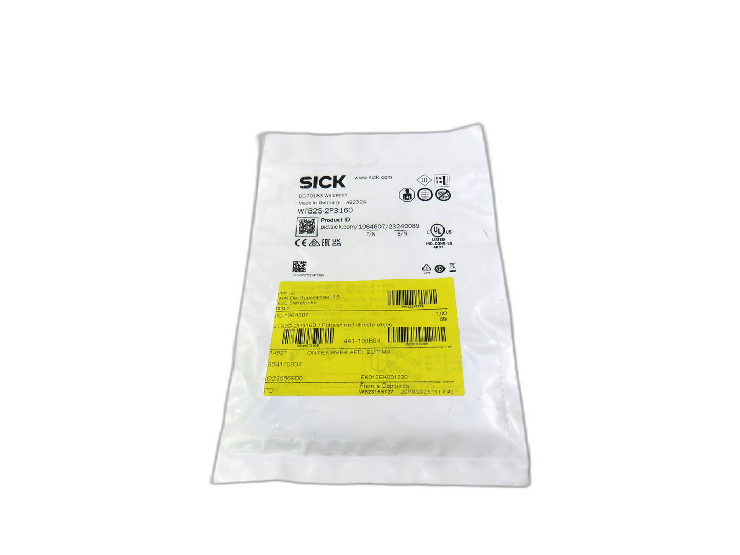 SICK WTB2S-2P3160 WTB2S-2P3160 1064607   New