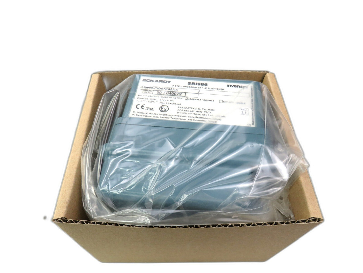 ECKARDT INVENSYS FOXBORO SRI986-CIDS7EAANA    New