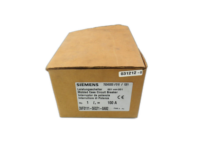SIEMENS 3VF3111-5EQ71-0AB2    New