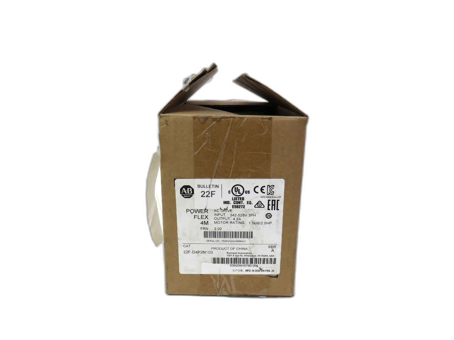 ALLEN-BRADLEY  22F-D4P2N103    New
