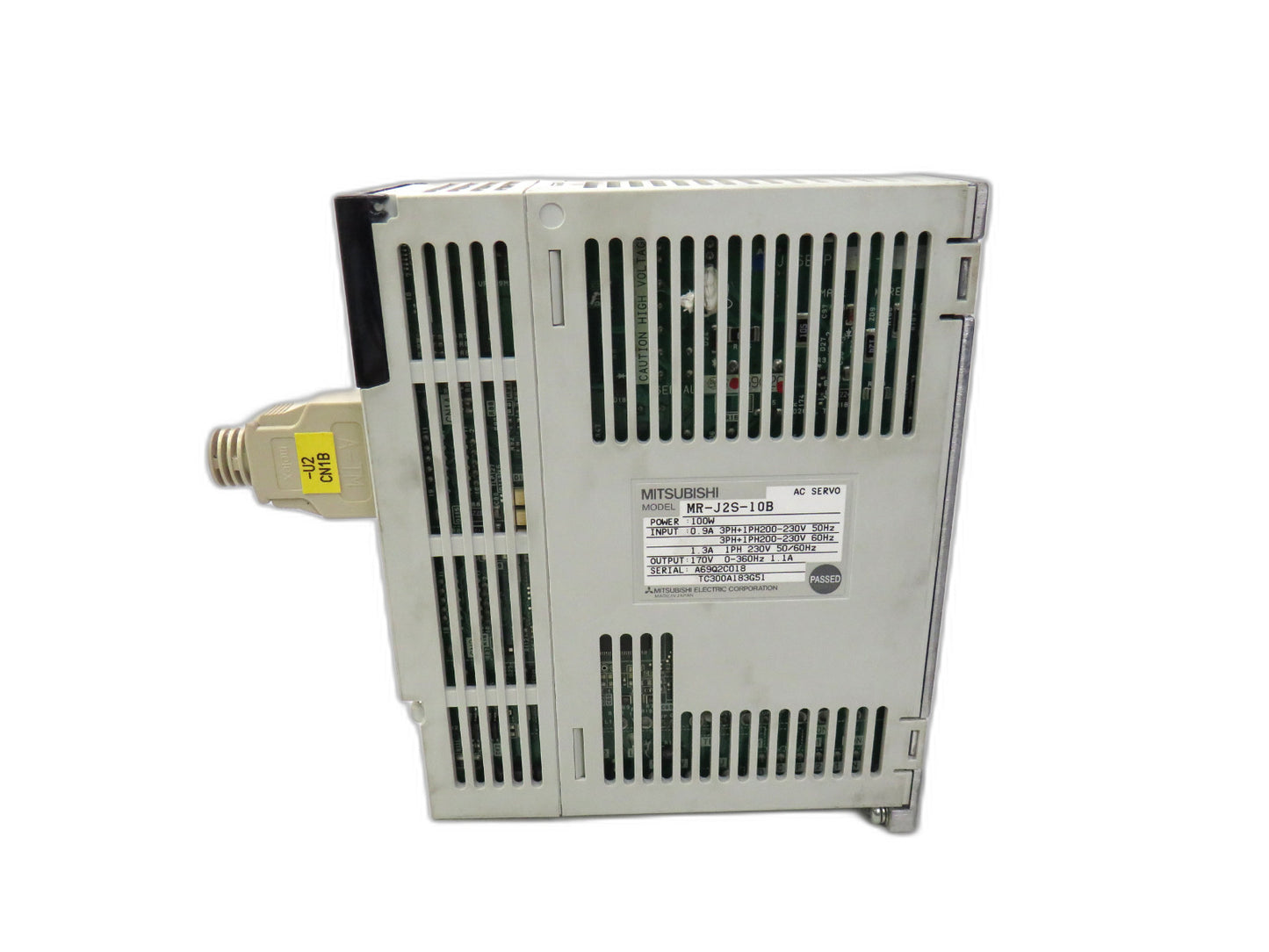 MITSUBISHI MR-J2S-10B SERVO AMPLIFIER