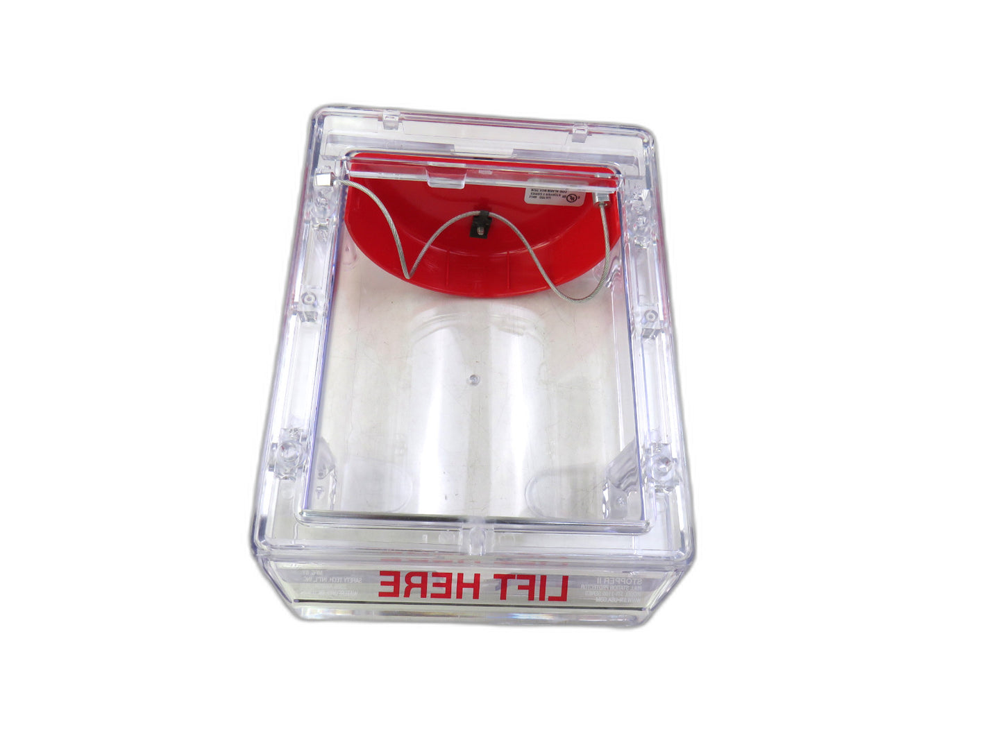 SAFETY TECHNOLOGY INTERNATIONAL STI-1230 Stopper II Spacer Fire Alarm Cover New