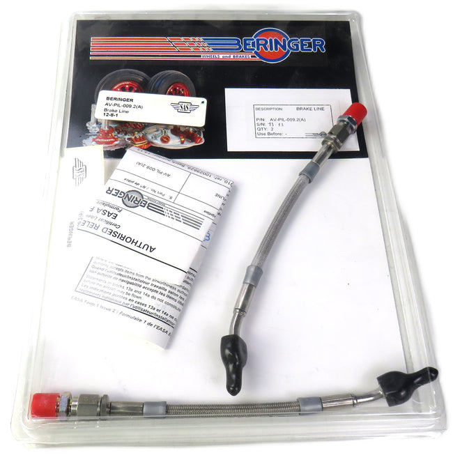 BERINGER BRAKE LINE AV-PIL-009,2 PAIR  Lot of 2 New