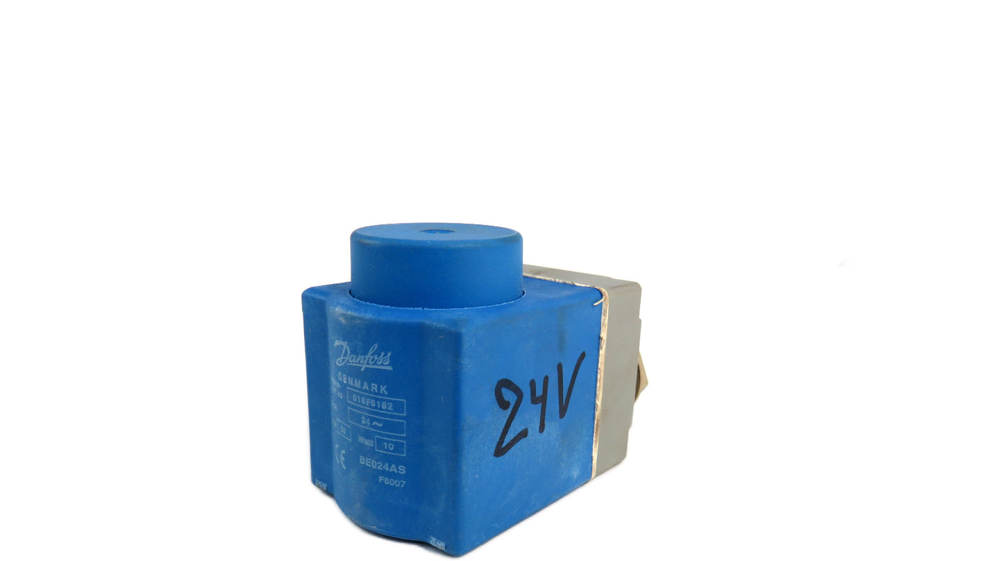 Danfoss 018F6707 COIL FOR SOLENOID VALVE 24V 50HZ 10W     New