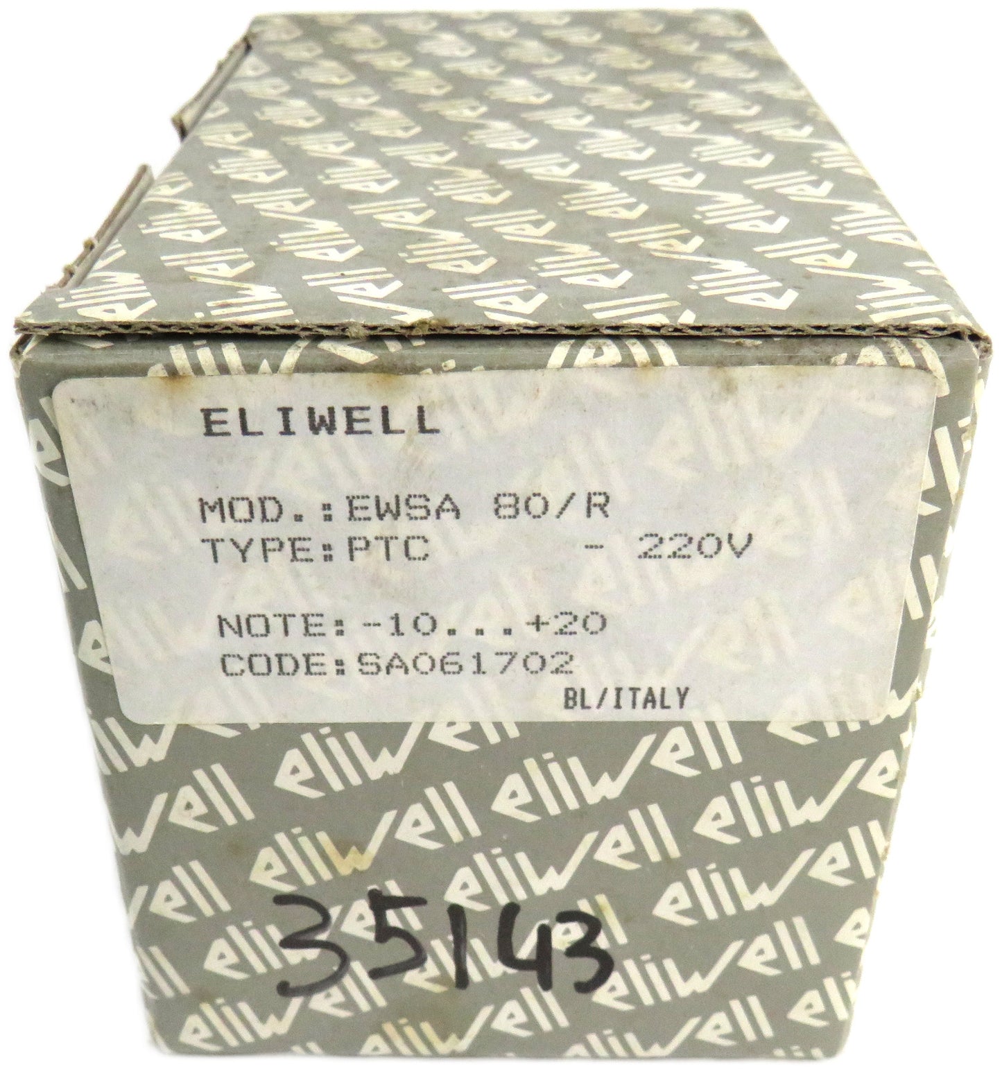 ELIWELL  EWSA 80/R PTC SA060700 EWSA80    New