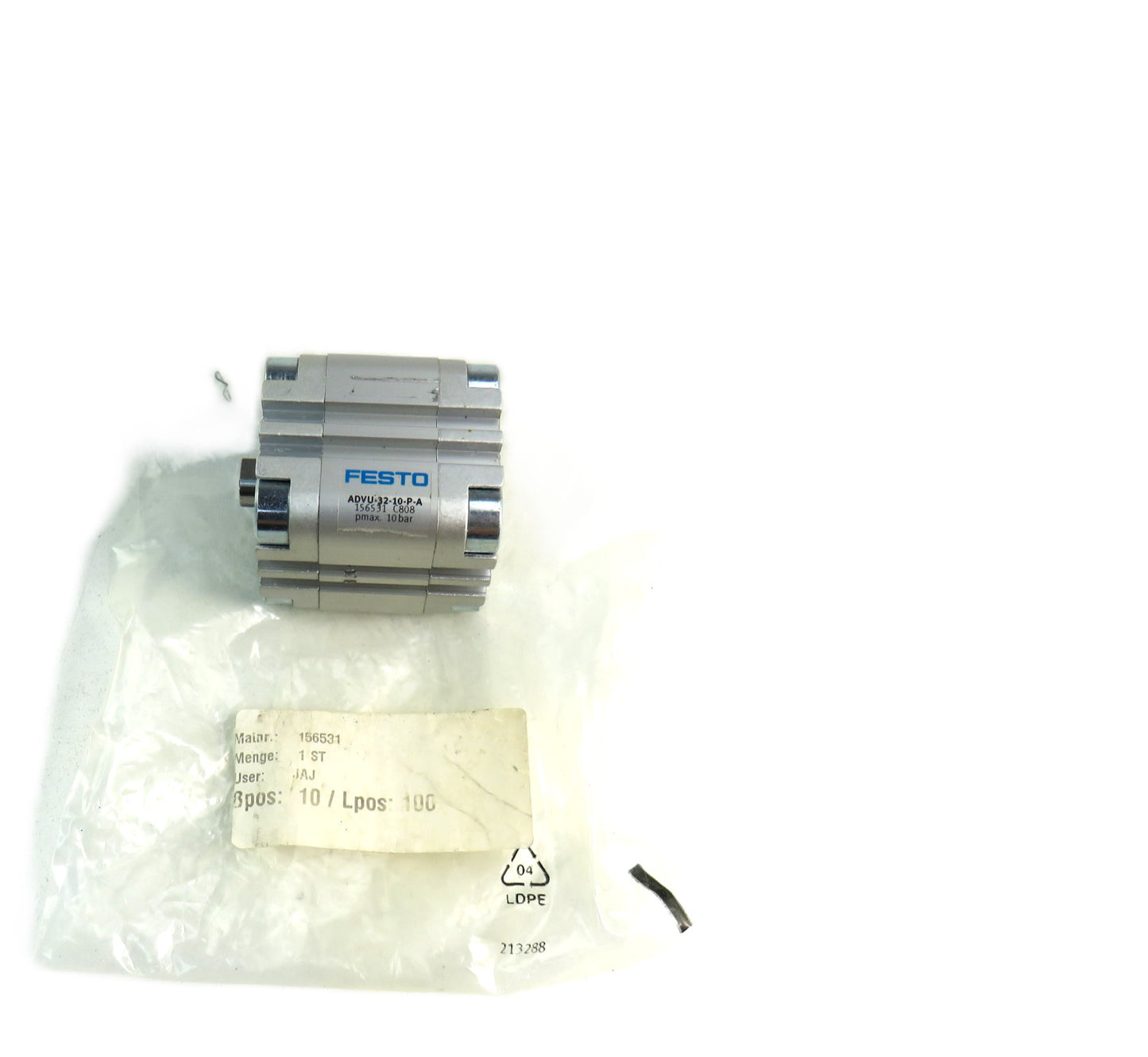 Festo  advu-32-10-p-a    New