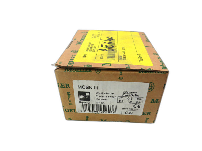 Eaton Moeller  MCSN11 PRESSURE SWITCH   New