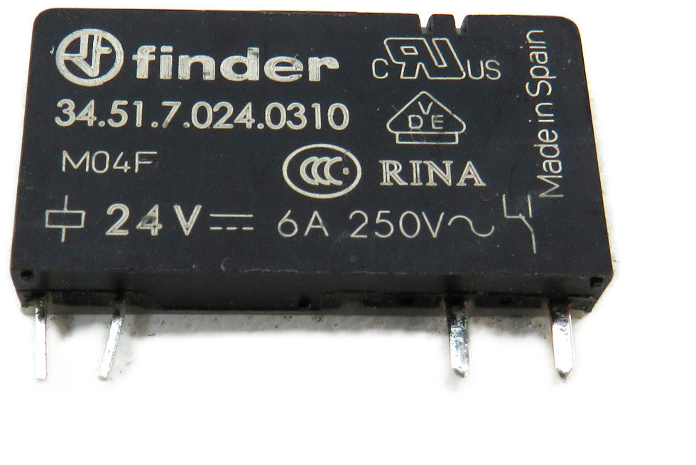 FINDER 34.51.7.024.0310, 24 V-, 1xEIN, 6 A RELAIS RELAY     New