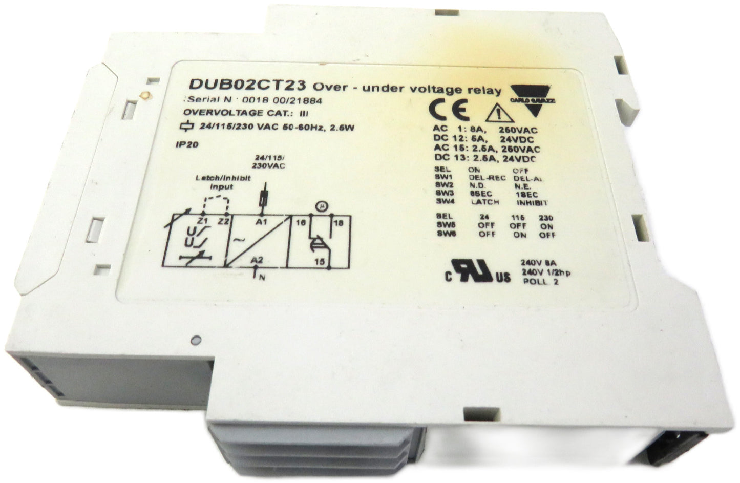 CARLO GAVAZZI  DUB02CT23 DUB02