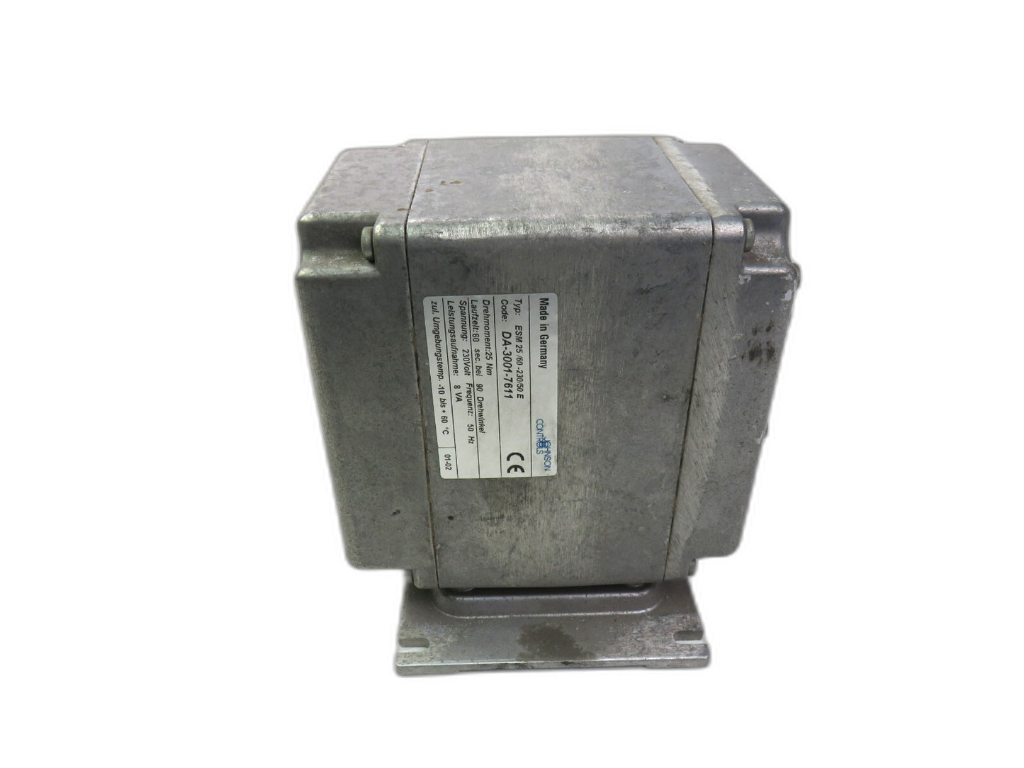 JOHNSON CONTROLS  DA-3001-7611 ESM 25/60-230/50 E 230V 8VA  MOTOR