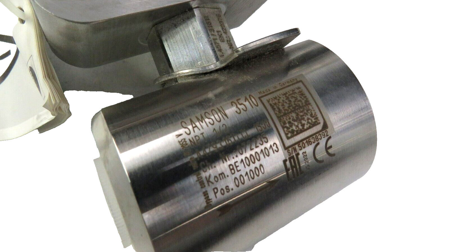 SAMSON  3510-7 3510_007 + 3277 + 3510 +3730-3 + 4708-5352020100000 valve    New