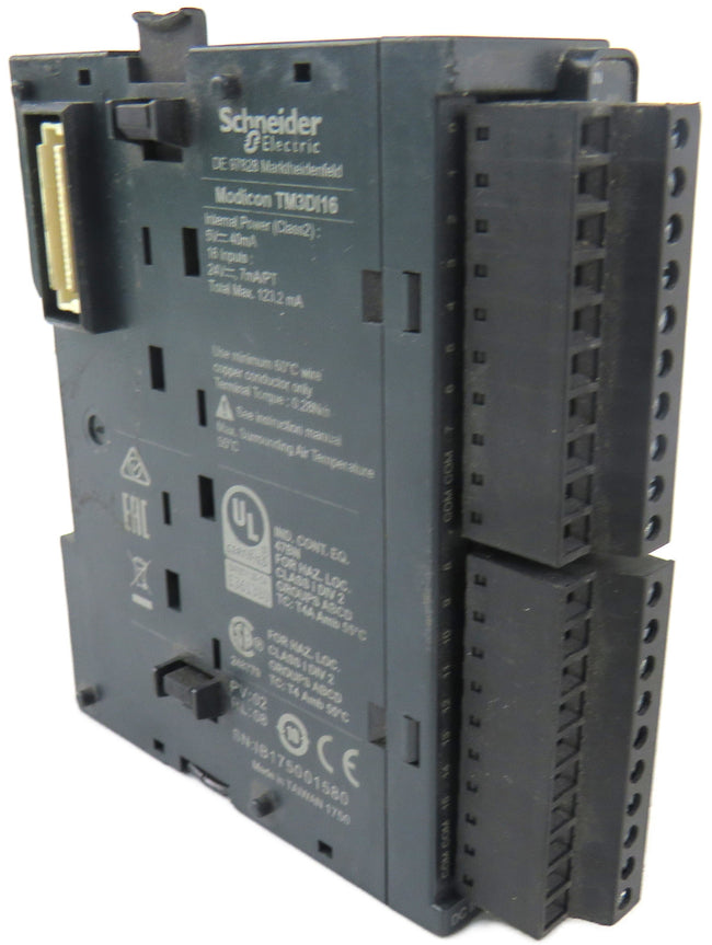 SCHNEIDER ELECTRIC TM3DI16 DIGITAL INPUT MODULE