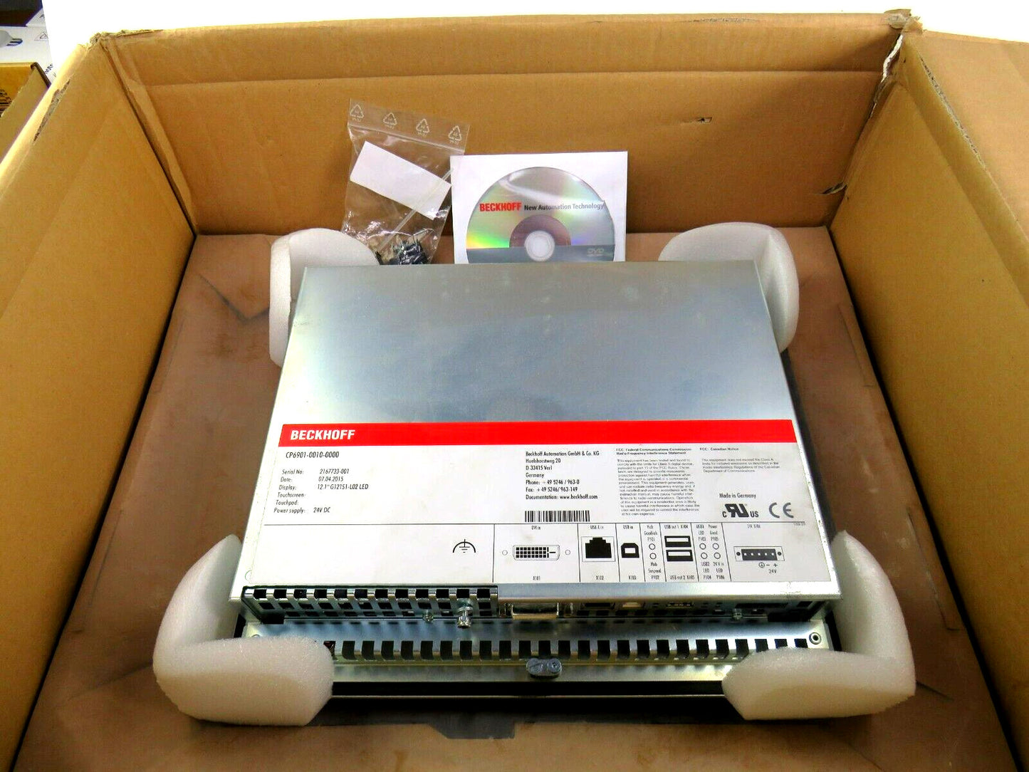 Beckhoff  CP6901-0010-0000 hmi no touch CP6901-0000-0000    New