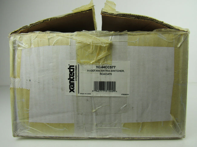 Xantech HD44CC5 High Definition Video Matrix Switcher, Coaxial and CAT5 New