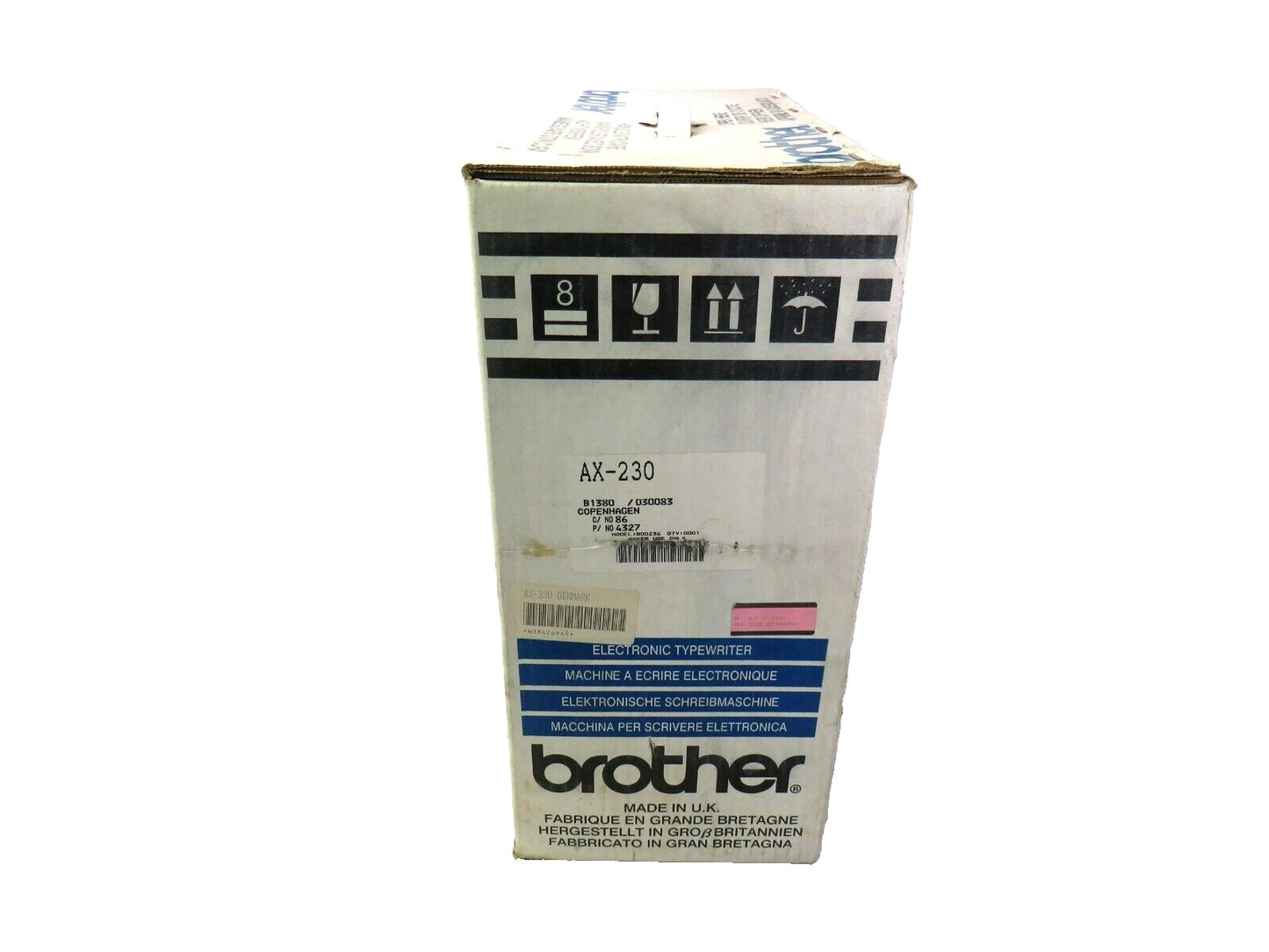 BROTHER AX-230 ELECTRONIC TYPEWRITER SEALED    New