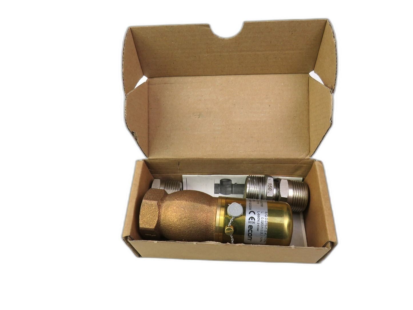 ECON  fig.517 SAFETY VALVE 3/4" 2,0-6,0 BAR 0036-SV10-2056    New