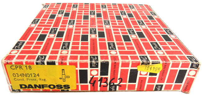 Danfoss 034N0124 CPR 18 Condensing Pressure Regulator     New