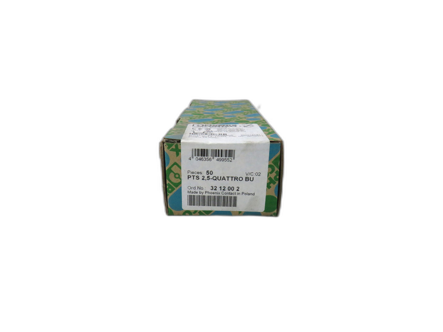 Phoenix contact 3212002 PTS 2,5-QUATTRO BU  Lot of 50 New
