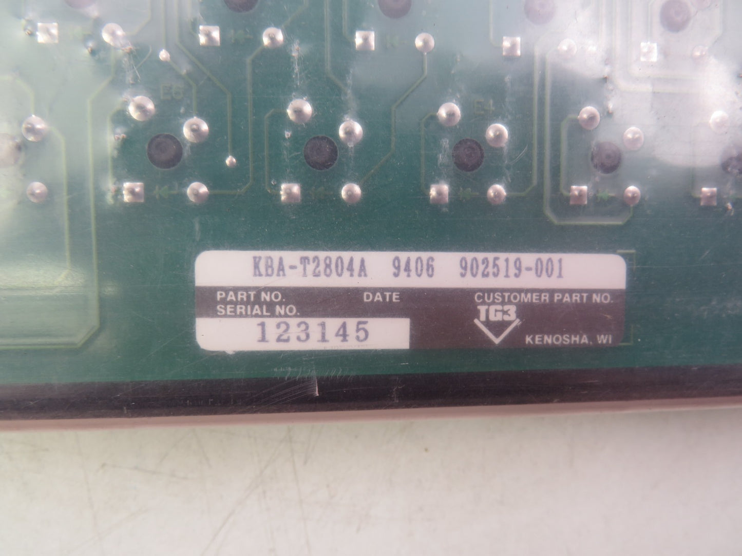 THERMCO KBA-T2804A tmx 9002 Custom Keyboard w/ KBA-T2804A PCB new New