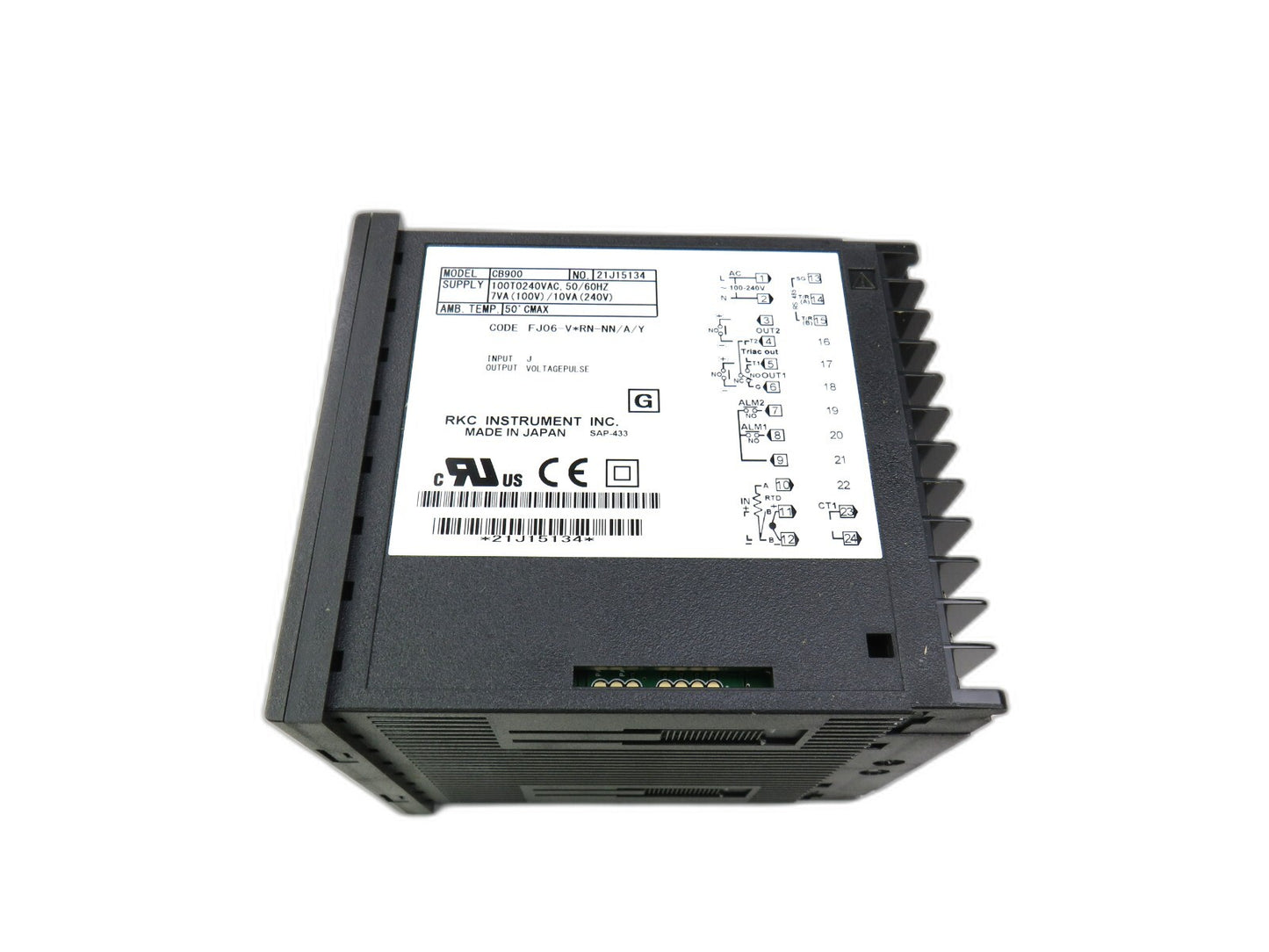 RKC INSTRUMENT CB900 FJ06-V*RN-NN/A/Y CB900 RNNN/A/Y CONTROL PANEL   New