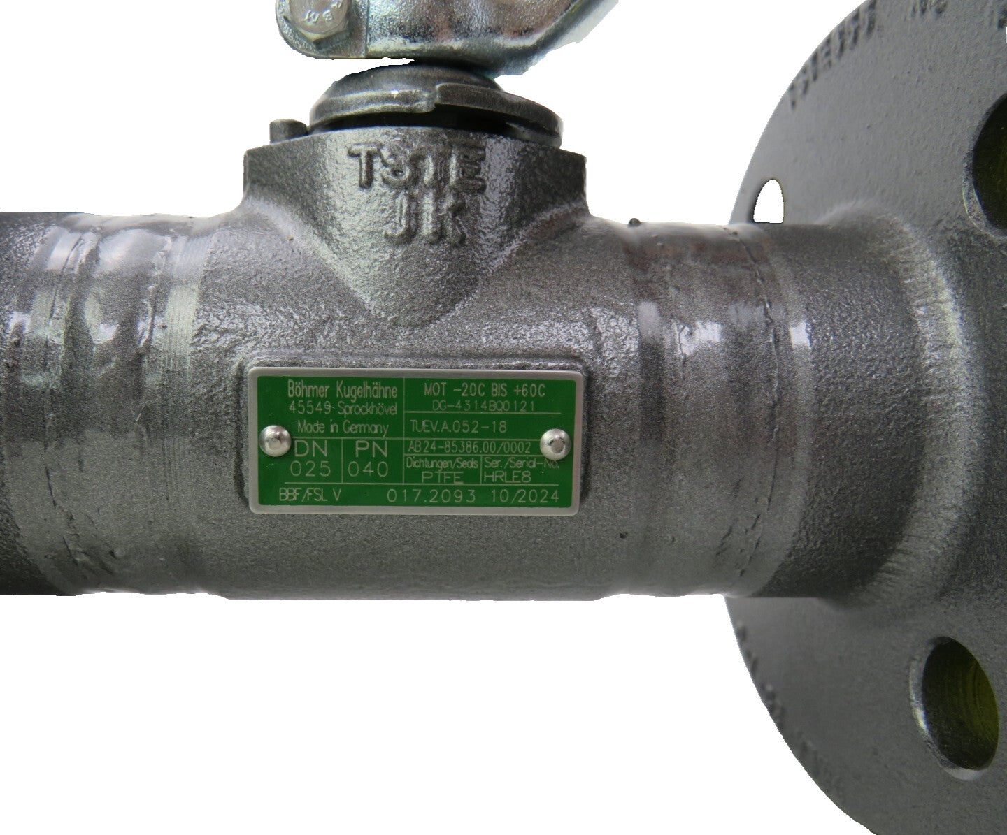 Böhmer  TUEV.A.052-18  DN025 PN040    New