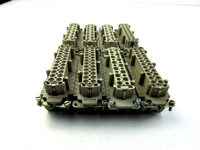 Harting han 24 E-F han 24EF FEMALE CONNECTOR  Lot of 8 New
