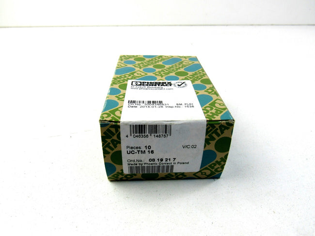 PHOENIX CONTACT  0819217 UC-TM 16  Lot of 10 New