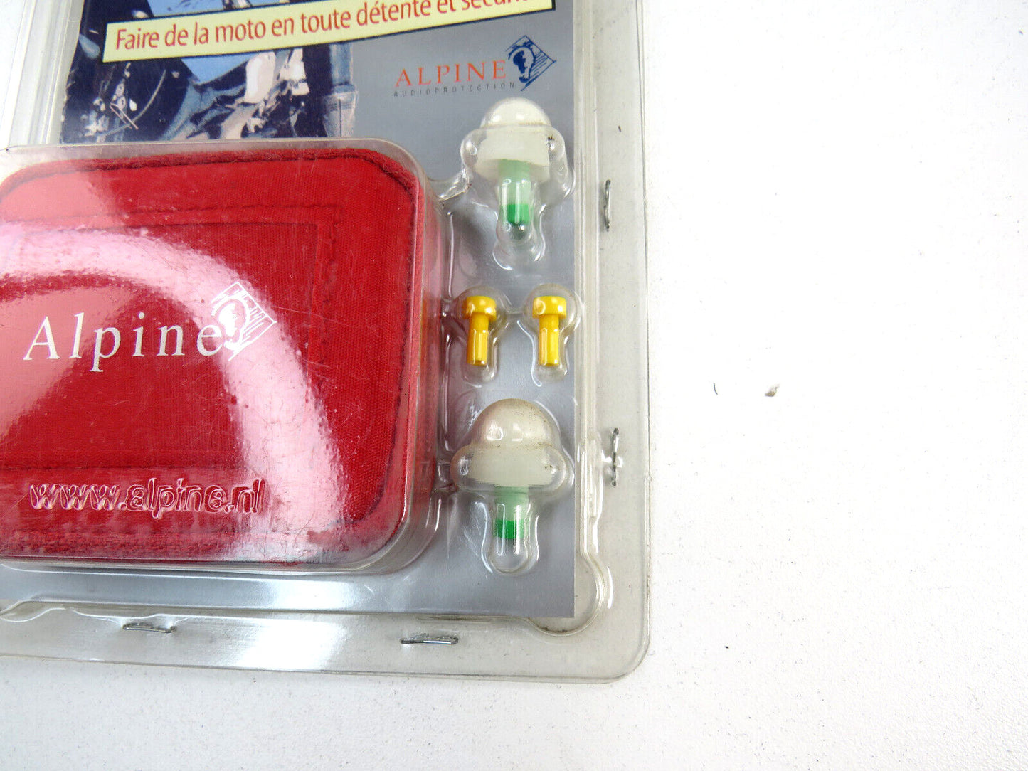 Alpine  MotoSafe Motorbike Motorcycle Tour Reusable Earplugs Ear Plugs    New