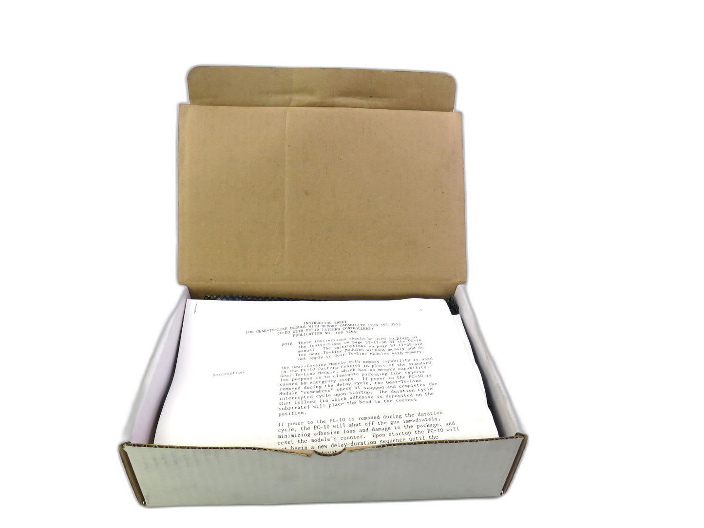 NORDSON   101395 BOARD GEAR LINE PC-10   New