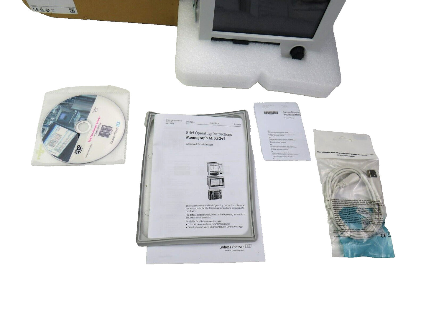 ENDRESS+HAUSER RSG45-41N4/0 3024080076/0010 Memograph M    New
