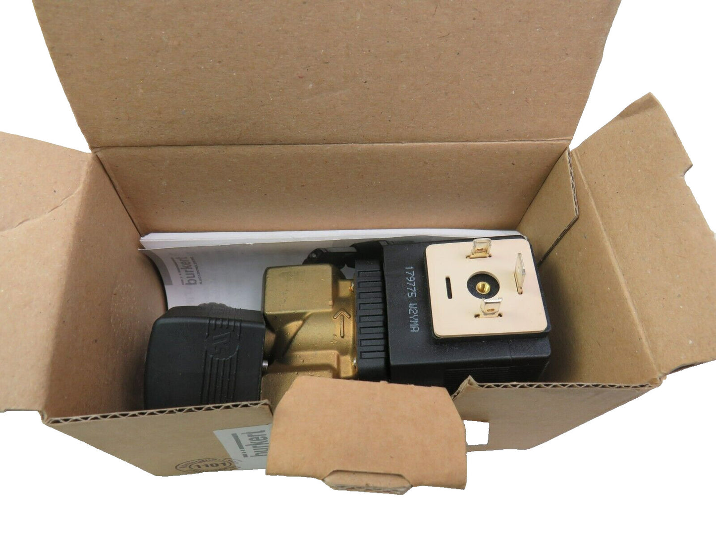 BURKERT 6213 A 10,0 NBR MS G3/8 PN0-10bar 125653   New