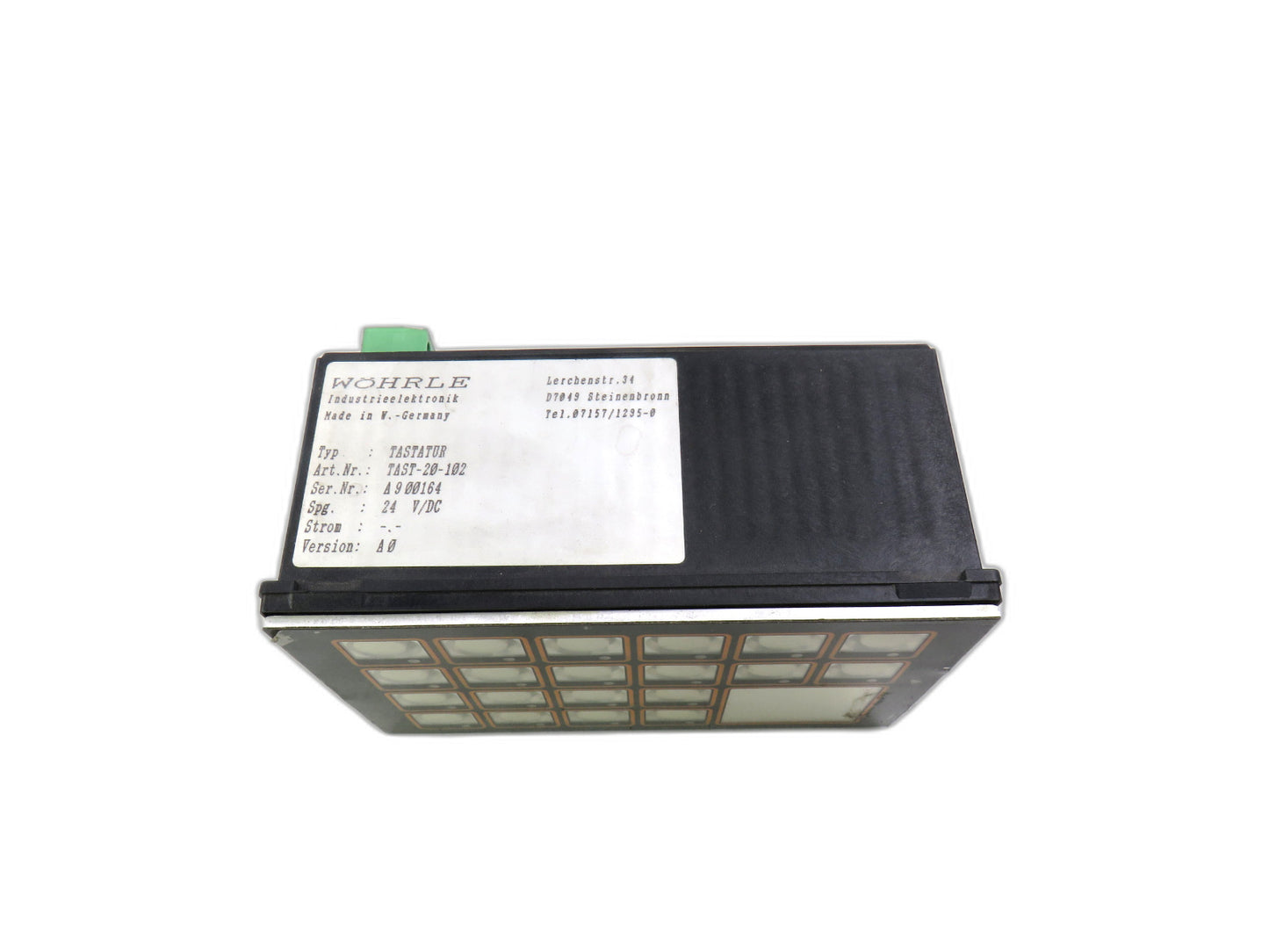 WOHRLE TAST-20-102 Tastatur   New