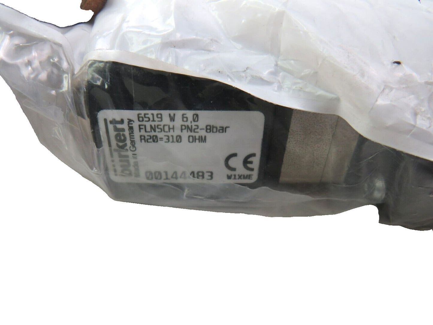 BURKERT   6519 W 6.0 FLNSCH PN2-8BAR SOLENOID VALVE     New