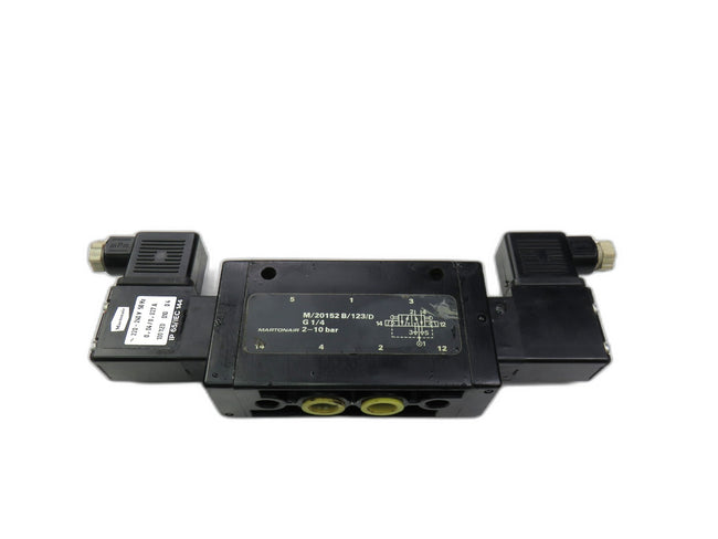 MARTONAIR NORGREN M/20152B/123/D G 1/4 | 2-10 Bar | G 1/4" | 24V 5.5W