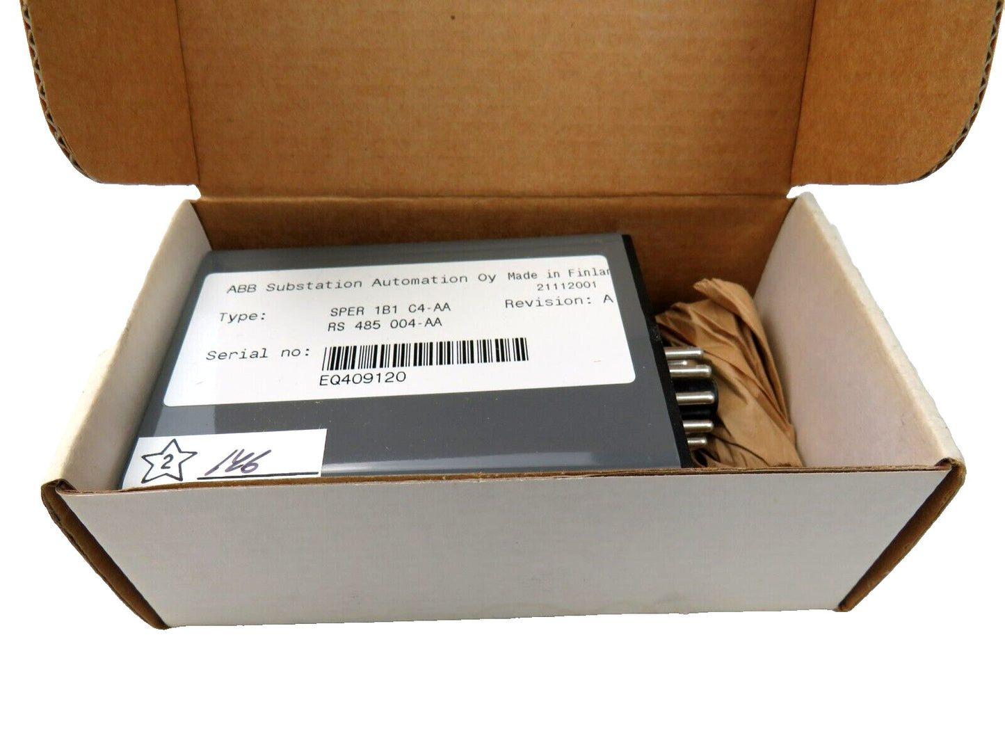 ABB SPER 1B1 C4-AA  SPER 1B1 C4 TRIP CIRCUIT SUPERVISION RELAY    New