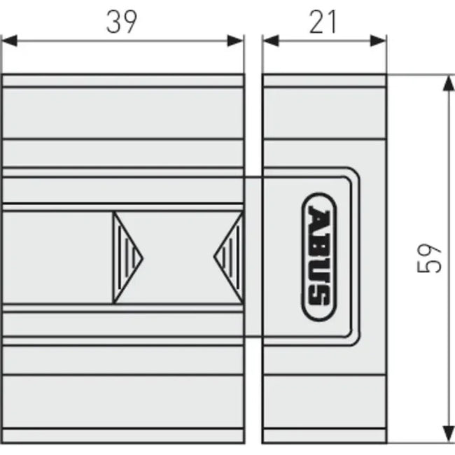 ABUS SR30 B EK SR 30 B EK BROWN    New