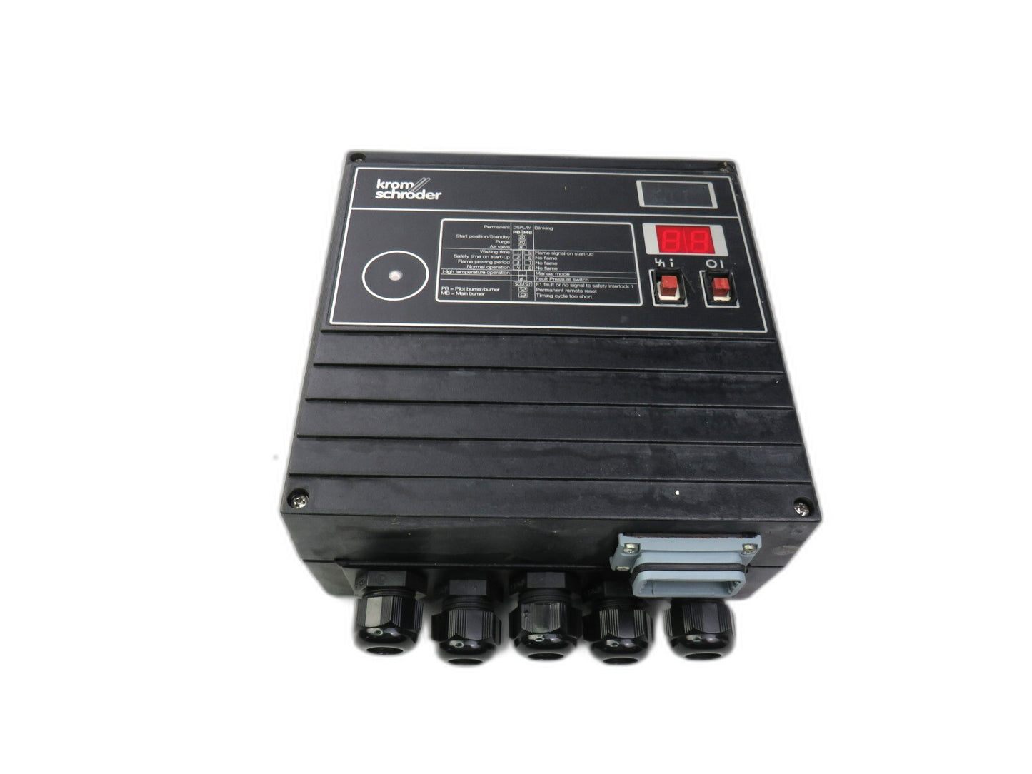 KROM SCHRODER KROMSCHRODER BCU 460 3/1W3GBD3S4CB1/4 BCU460 BURNER CONTROLLER