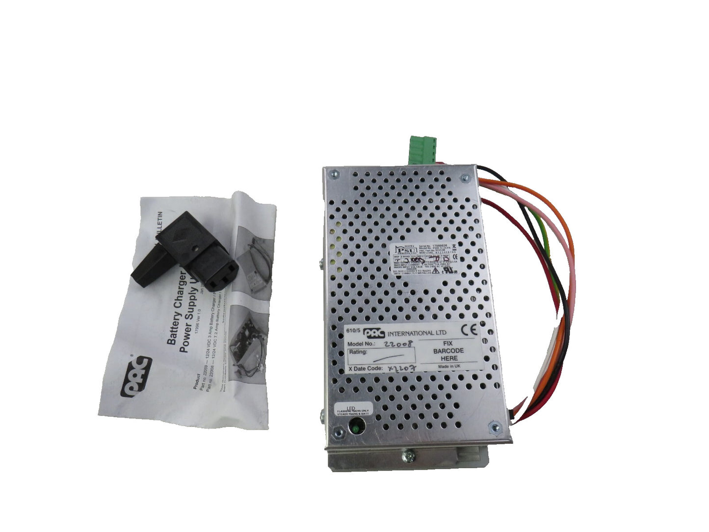 PAC INTERNATIONAL  22008 PSU POWER SUPPLY UNIT STANLEY    New