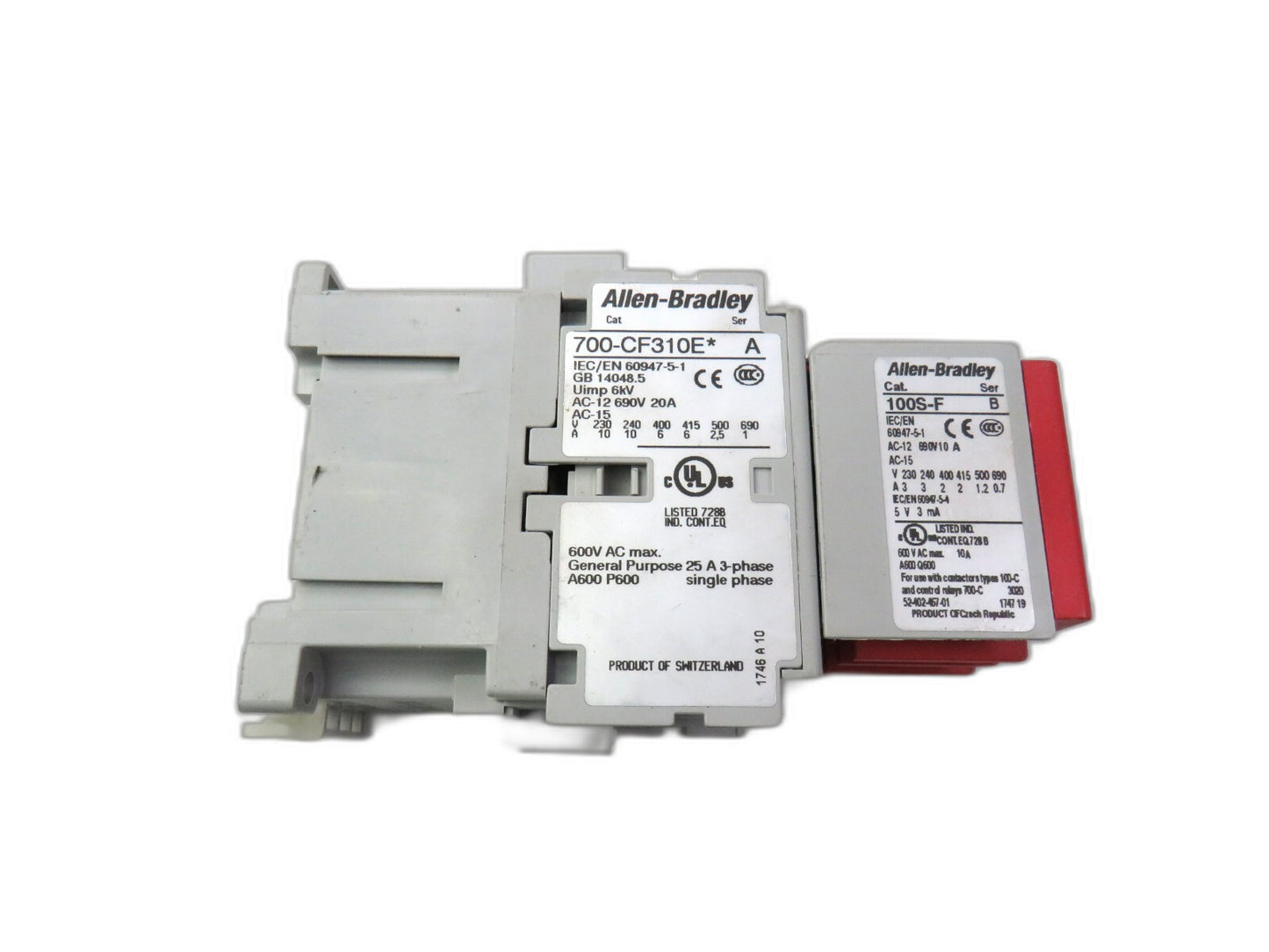 Allen-bradley 700S-CF440EJBC 700-CF310E + 100S-F