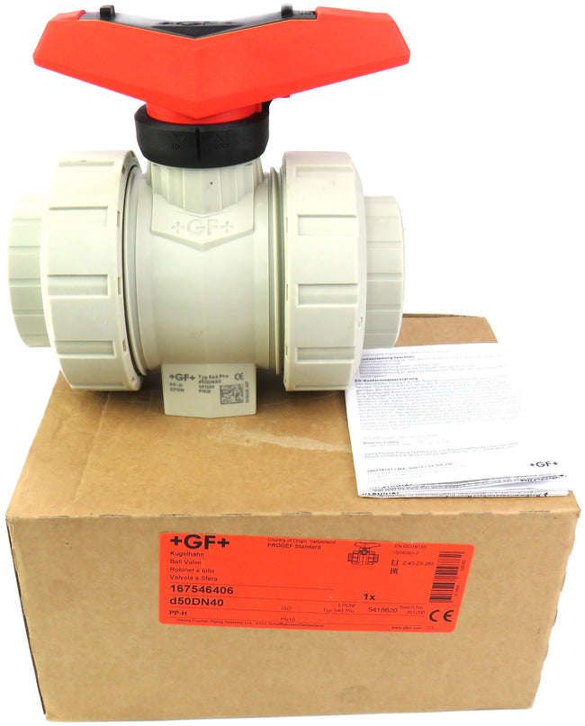 GEORG FISCHER 167546406 d50DN40 546 PRO +GF+ GF VALVE    New