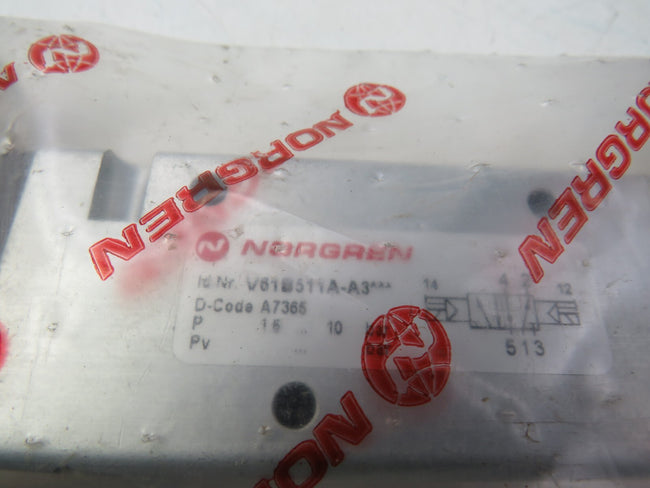 NORGREN V61B511A-A3  VALVE    New