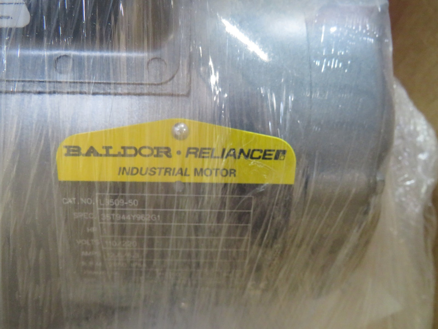 ABB BALDOR   L3509-50  1/.75KW, 2850RPM, 1PH, 50HZ     New