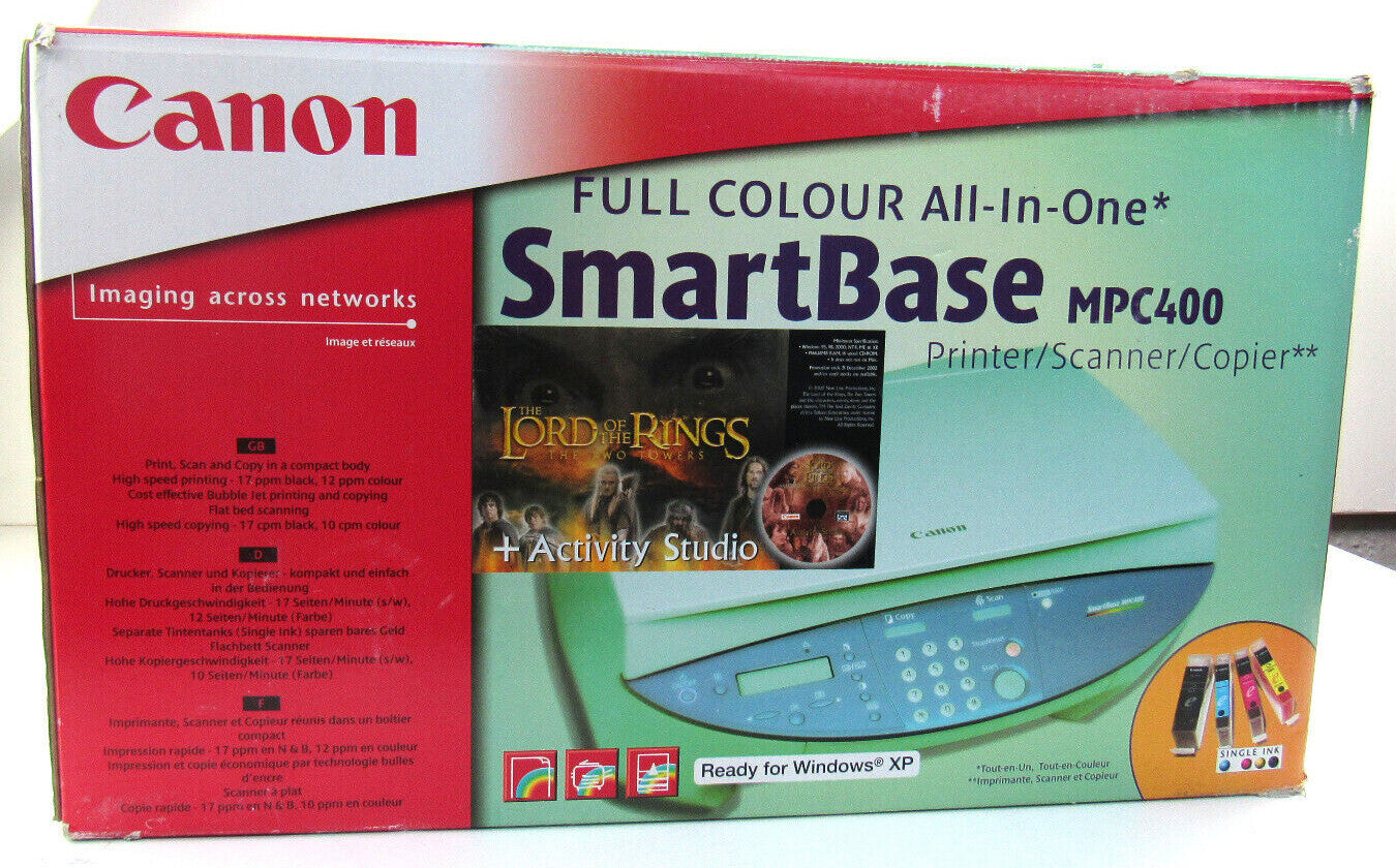 Canon MPC400  smartbase Full colour printer scanner copier vintage  2002 New