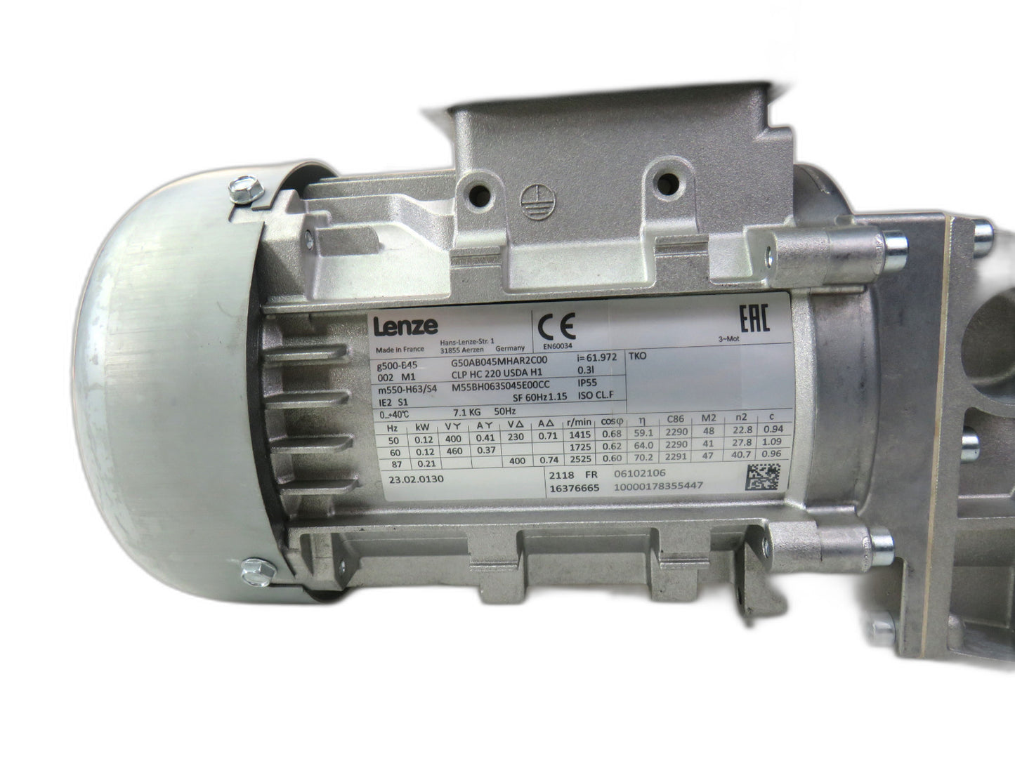 LENZE G500-B45 G50AB045MHAR2C00 m550-H63/S4 M55BH063S045E00CC