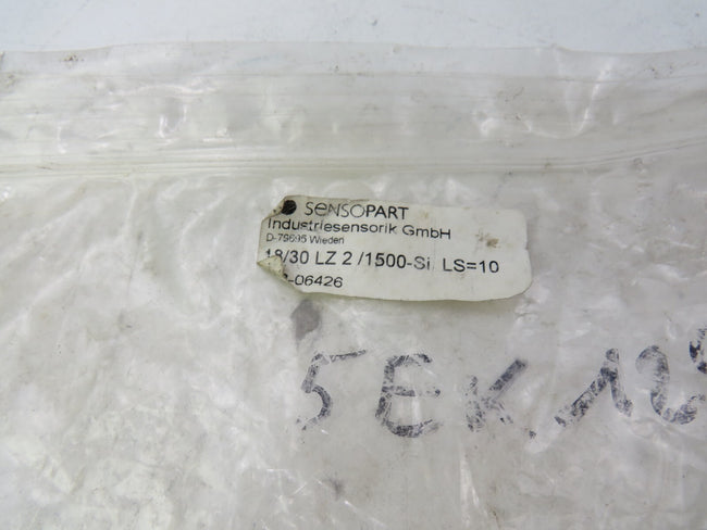 SENSOPART  978-06426 18/30 LZ 2/1500-Si LS=10 18/30 LZ 2/1500-SI LS = 10   New