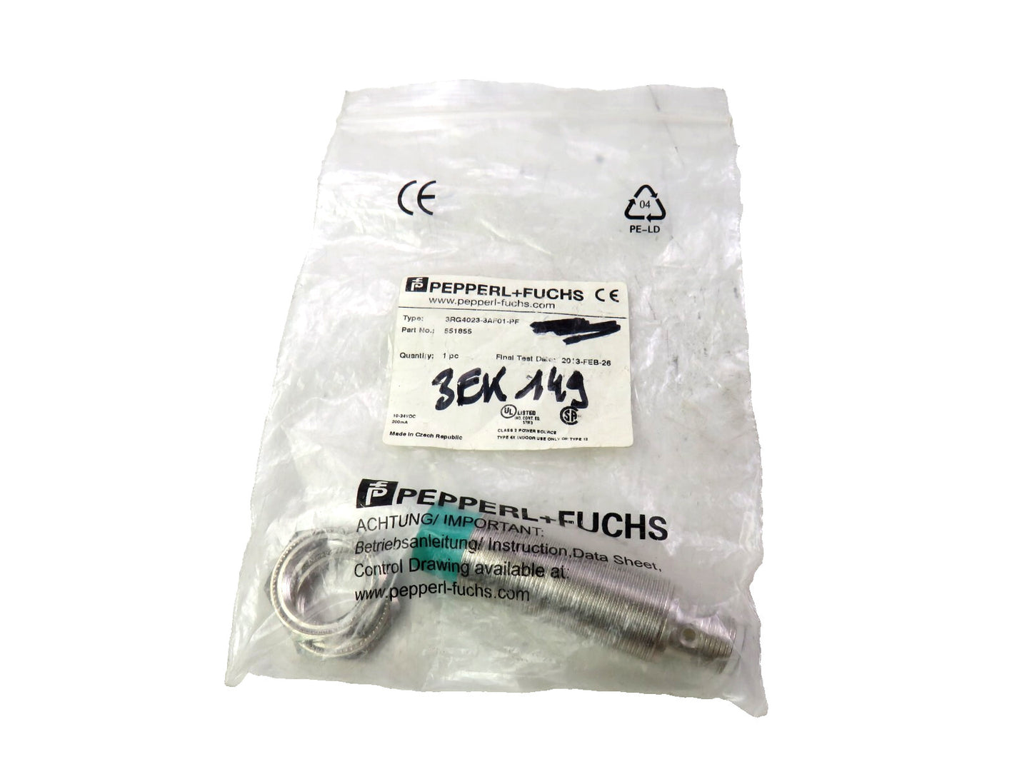 PEPPERL+FUCHS 3RG4023-3AF01-PF 551855    New