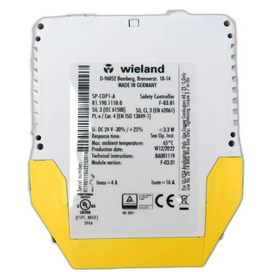 WIELAND R1.190.1110.0