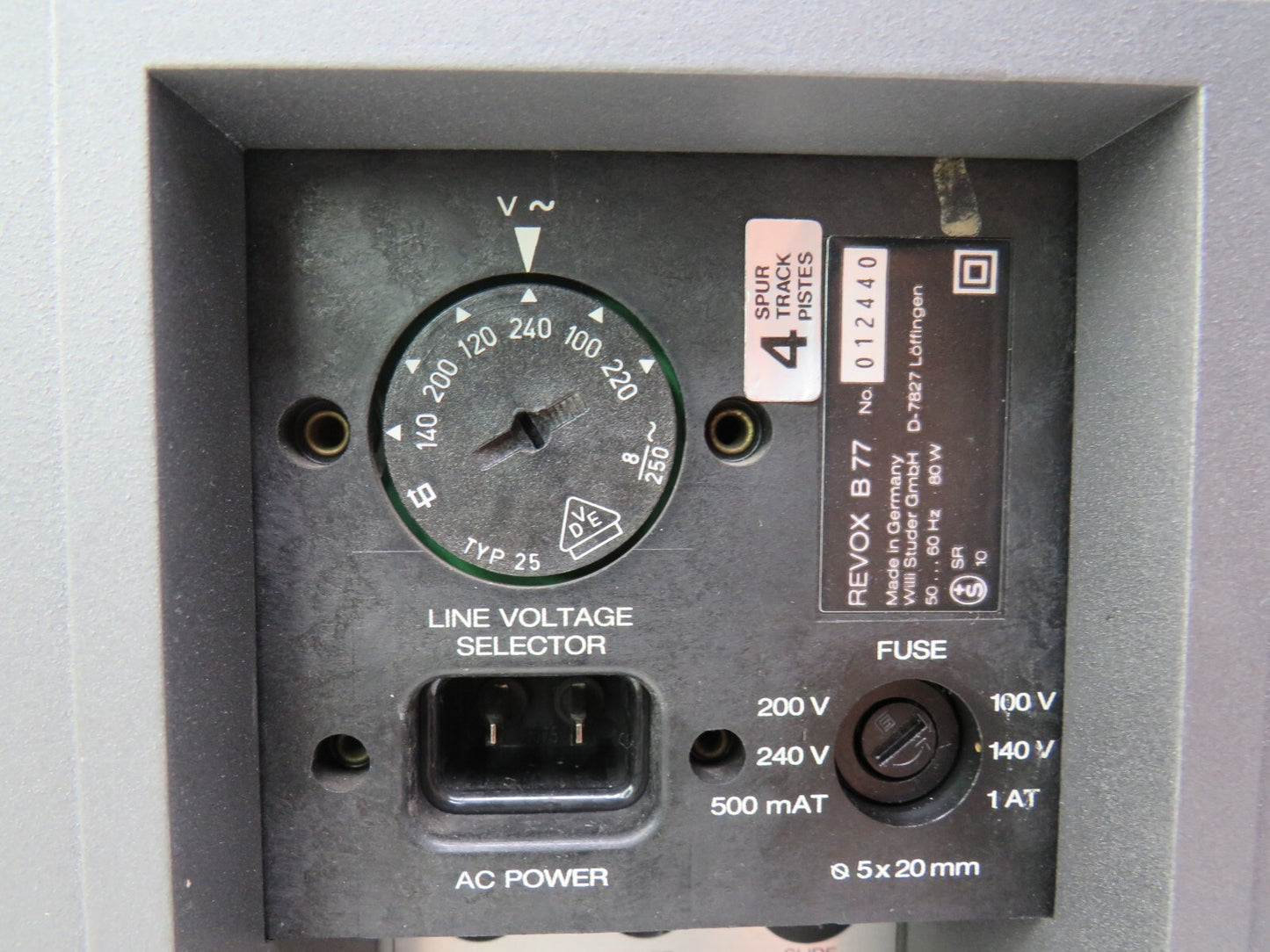 REVOX  B77